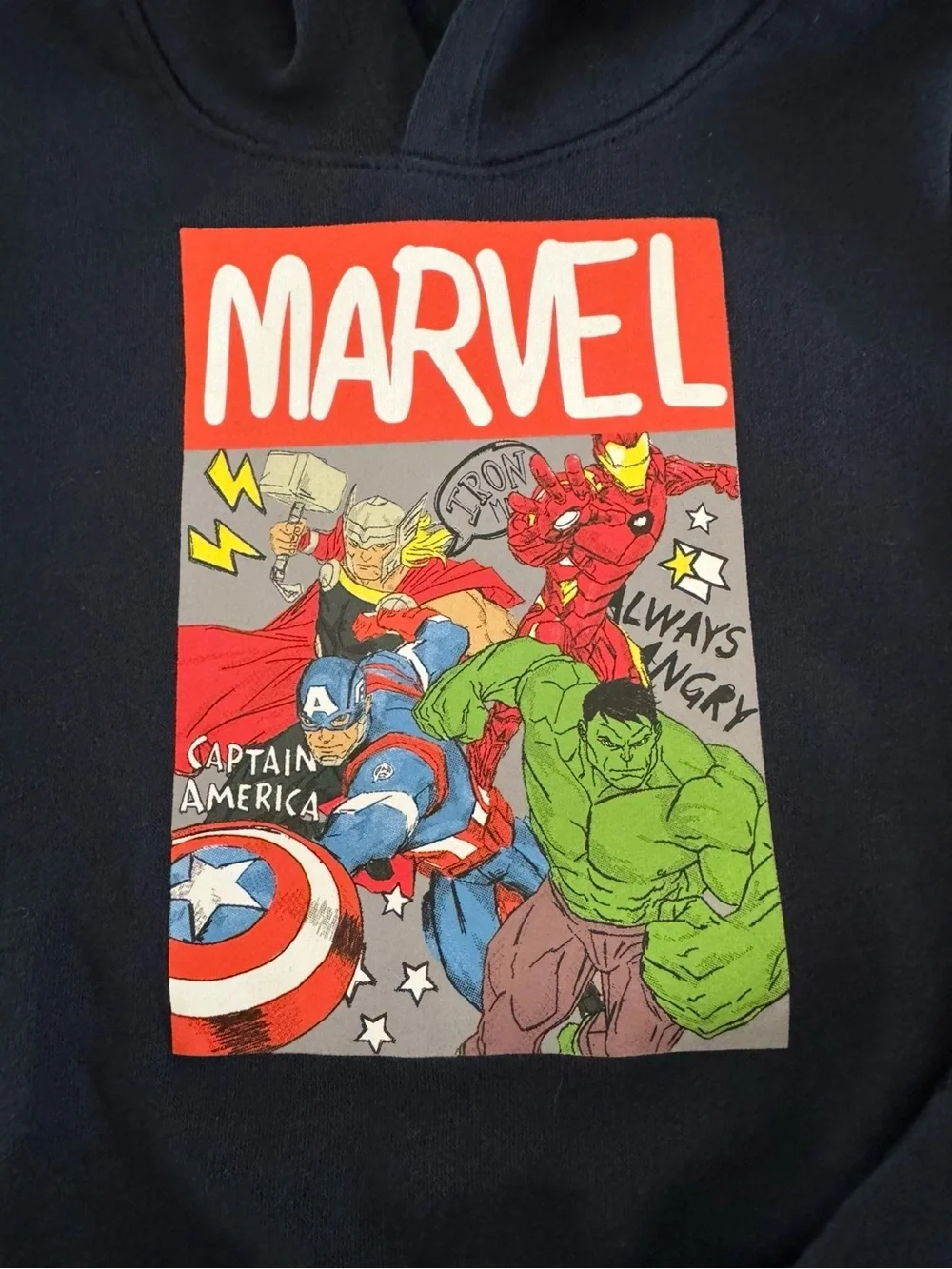 Old Navy Marvel Avengers Toddler Hoodie & Joggers Superhero Set 2T NEW